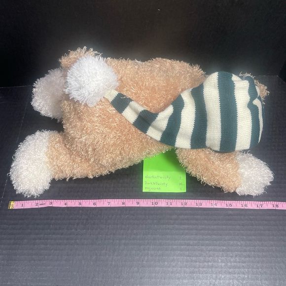 BNWT ANIMAL ADVENTURES PLUSH TEDDY BEAR WITH STOCKING CAP - Picture 11 of 16